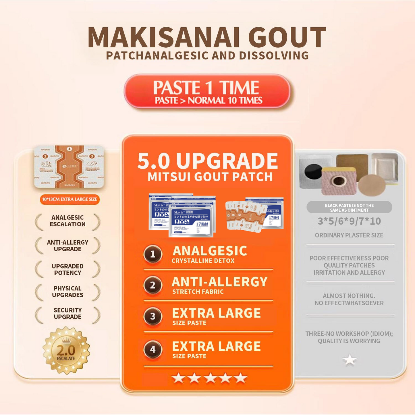 đĽSKAVIX⢠Herbal Pain Relief Patch for Back, Shoulder & Knee