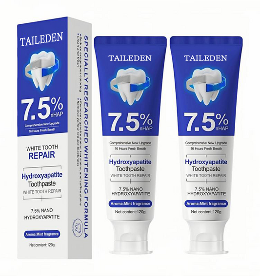 Gentle Whitening & Enamel Care Toothpaste 7.5% Hydroxyapatite