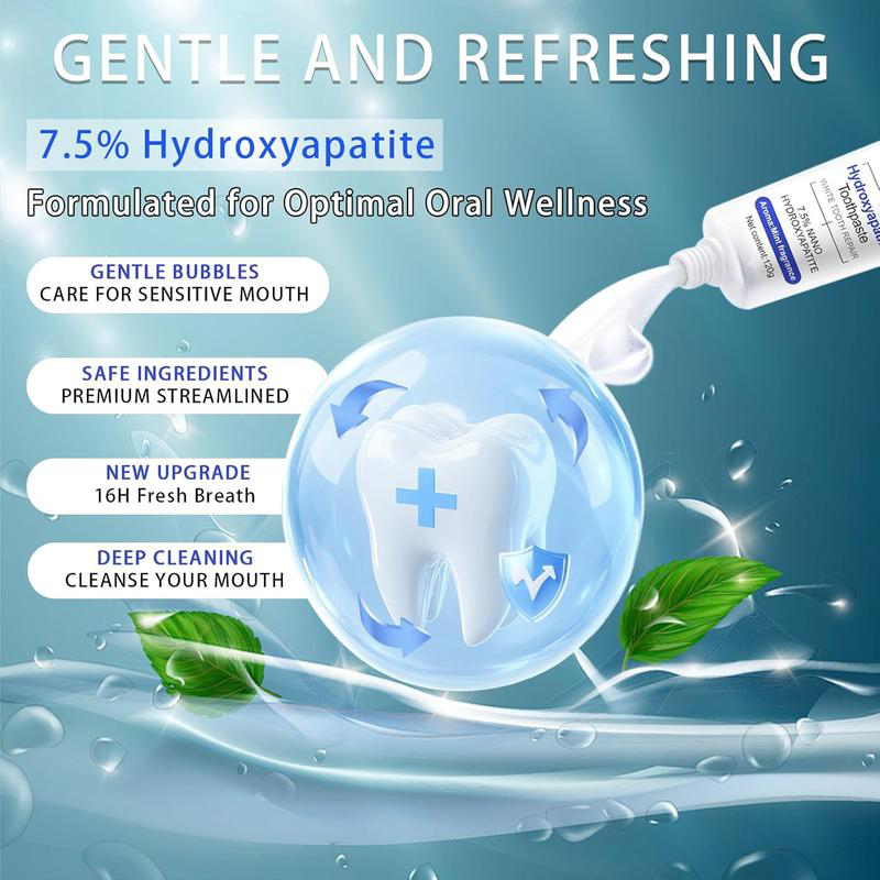 Gentle Whitening & Enamel Care Toothpaste 7.5% Hydroxyapatite